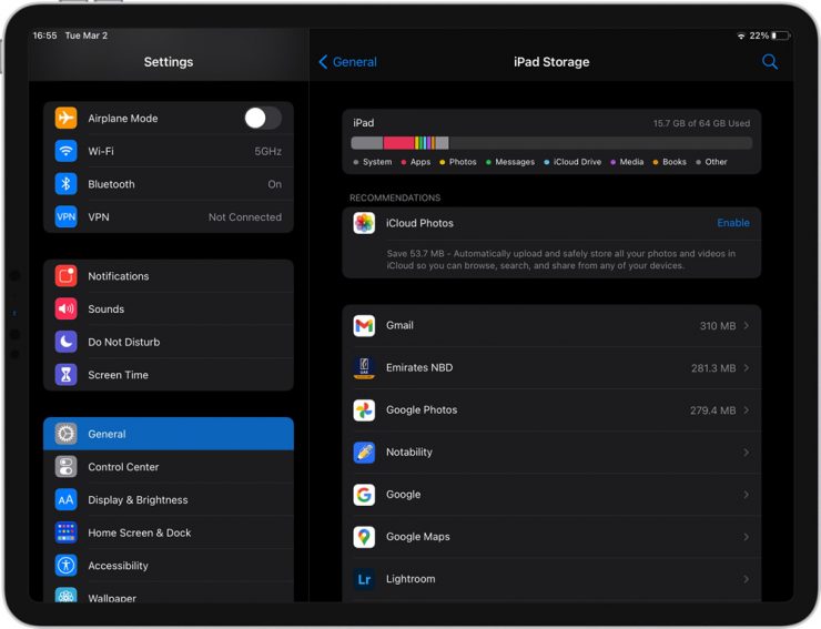 iPadStorage iPadinTouch