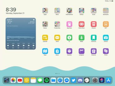 widgets ipadintouch ipados